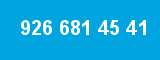 926 681 45 41